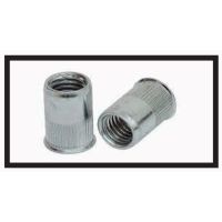 Insert Nuts Round Body Reduced Head – Low Profile Well Nuts for Thin Panel Sealing – Neoprene Rubber Expansion Sleeve, Steel Nut, M5-M8 Threads, Water Tight Vibration Proof for Electronics and Machinery